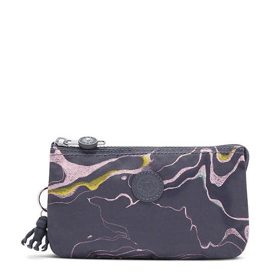 Kipling Creativity Large Printed Pouch Tassen Grijs | België 1121XY